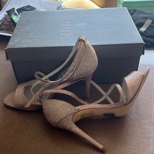 White by Vera Wang high heels